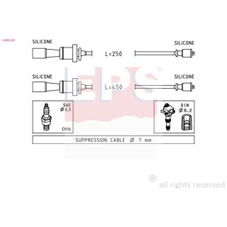 Uždegimo laido komplektas EPS 1.499.241