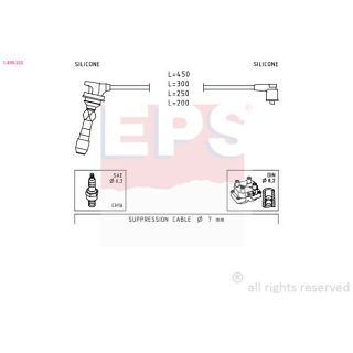 Uždegimo laido komplektas EPS 1.499.255