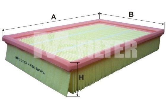 Oro filtras MFILTER K 722