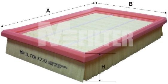 Oro filtras MFILTER K 732