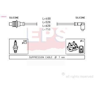 Uždegimo laido komplektas EPS 1.500.674