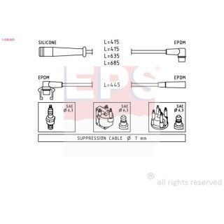 Uždegimo laido komplektas EPS 1.500.801