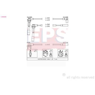 Uždegimo laido komplektas EPS 1.500.802