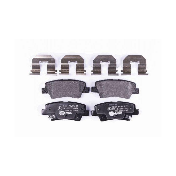 Stabdžių trinkelių rinkinys, diskinis stabdys HELLA PAGID 8DB 355 019-981