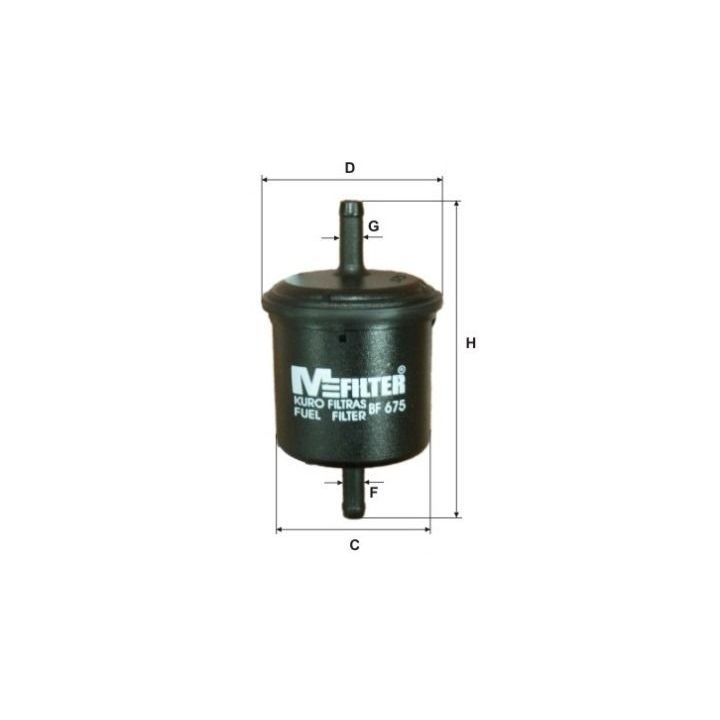 Kuro filtras MFILTER BF 675
