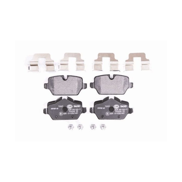 Stabdžių trinkelių rinkinys, diskinis stabdys HELLA PAGID 8DB 355 020-111