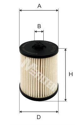 Kuro filtras MFILTER DE 3153