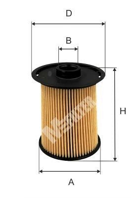 Kuro filtras MFILTER DE 3160