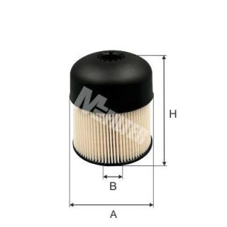 Kuro filtras MFILTER DE 3161