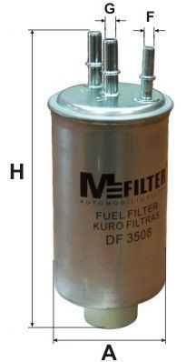Kuro filtras MFILTER DF 3508