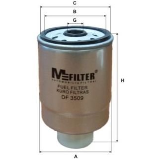 Kuro filtras MFILTER DF 3509