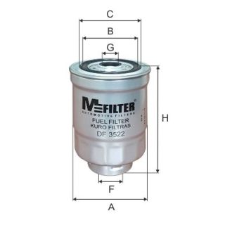 Kuro filtras MFILTER DF 3522