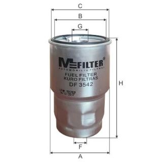 Kuro filtras MFILTER DF 3542
