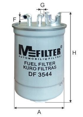 Kuro filtras MFILTER DF 3544