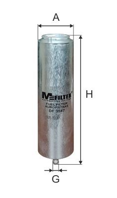 Kuro filtras MFILTER DF 3547