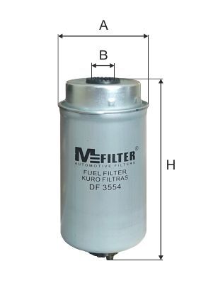 Kuro filtras MFILTER DF 3554