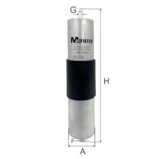 Kuro filtras MFILTER DF 3565