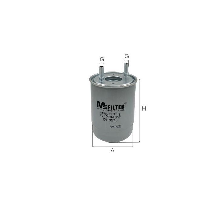 Kuro filtras MFILTER DF 3575