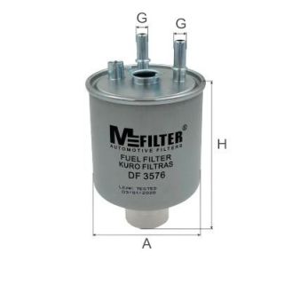 Kuro filtras MFILTER DF 3576