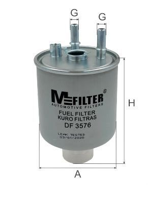 Kuro filtras MFILTER DF 3576
