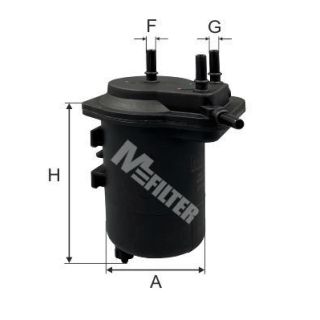 Kuro filtras MFILTER DF 3585