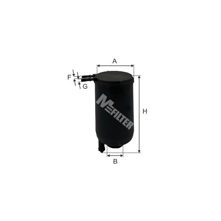 Kuro filtras MFILTER DF 3588