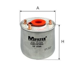 Kuro filtras MFILTER DF 3598