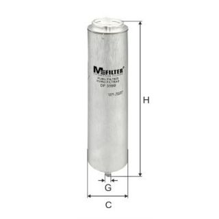 Kuro filtras MFILTER DF 3599