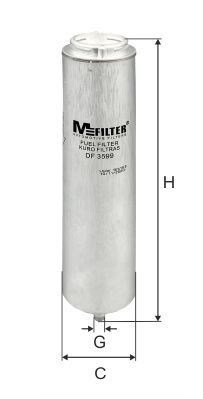Kuro filtras MFILTER DF 3599