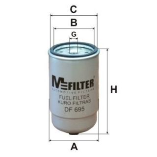 Kuro filtras MFILTER DF 695