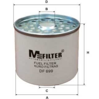 Kuro filtras MFILTER DF 699