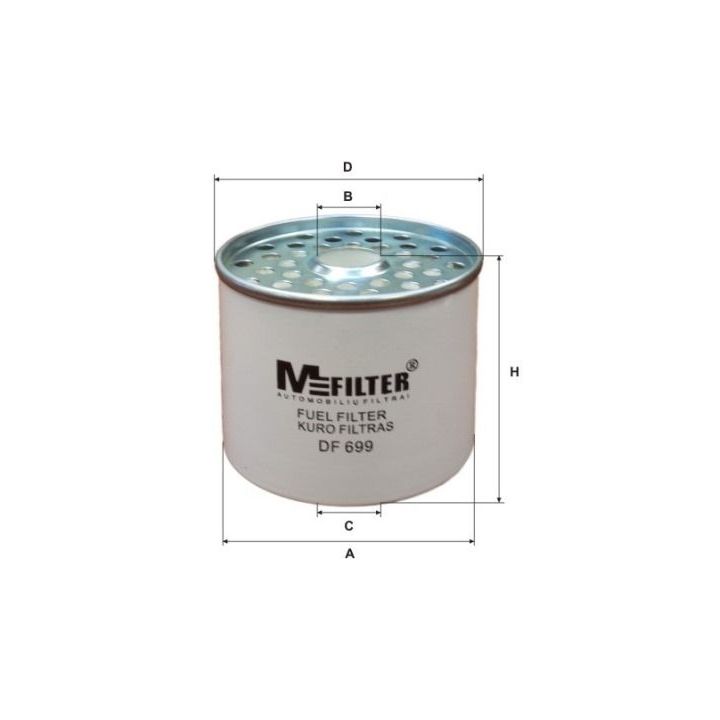 Kuro filtras MFILTER DF 699