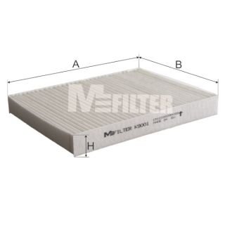 Filtras, salono oras MFILTER K 9001