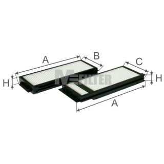 Filtras, salono oras MFILTER K 9009-2
