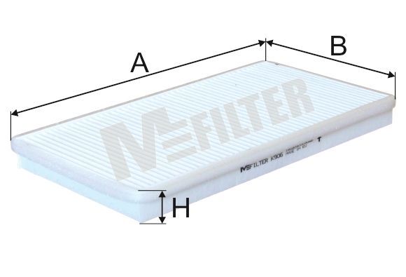 Filtras, salono oras MFILTER K 906