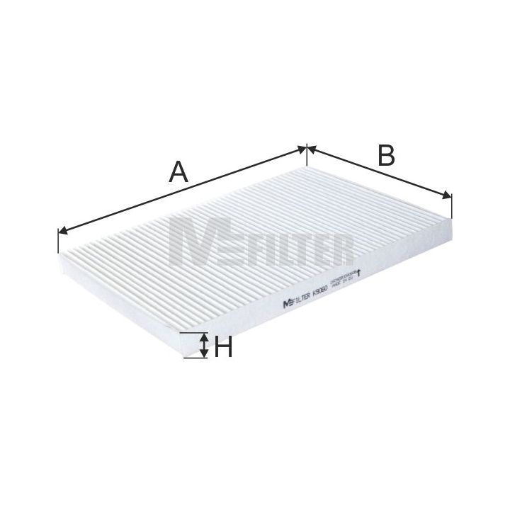 Filtras, salono oras MFILTER K 9060