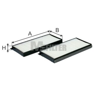 Filtras, salono oras MFILTER K 9062-2