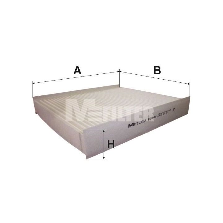 Filtras, salono oras MFILTER K 9104