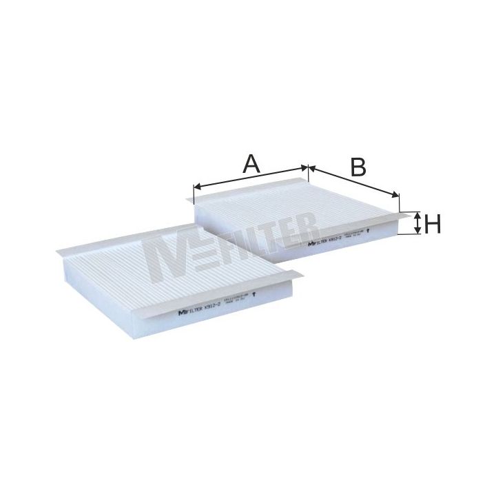 Filtras, salono oras MFILTER K 912-2