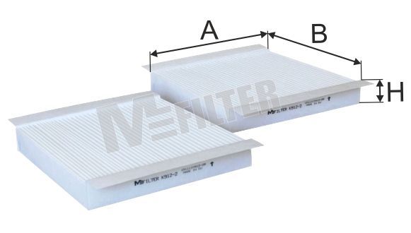 Filtras, salono oras MFILTER K 912-2
