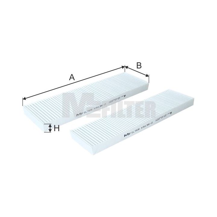 Filtras, salono oras MFILTER K 9135-2