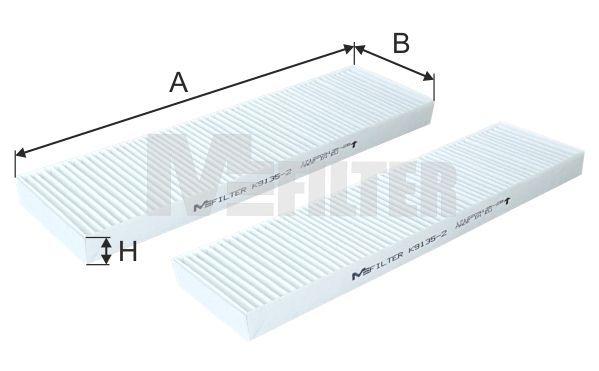 Filtras, salono oras MFILTER K 9135-2