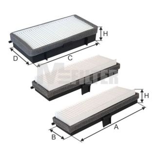 Filtras, salono oras MFILTER K 9153-3