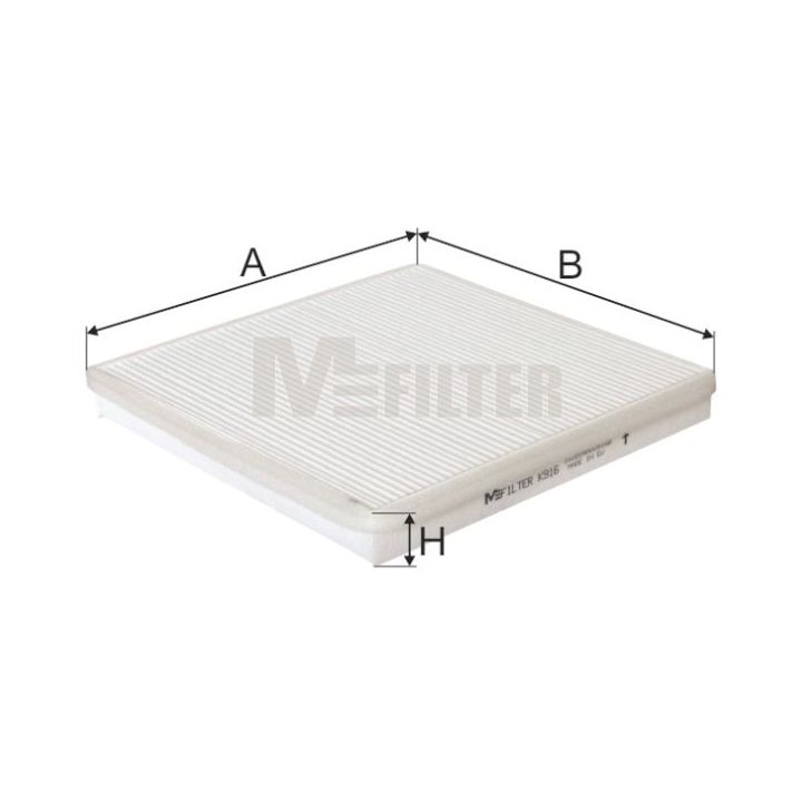 Filtras, salono oras MFILTER K 916