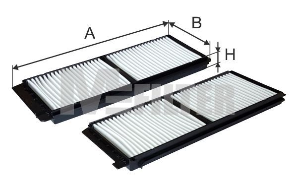 Filtras, salono oras MFILTER K 9164-2