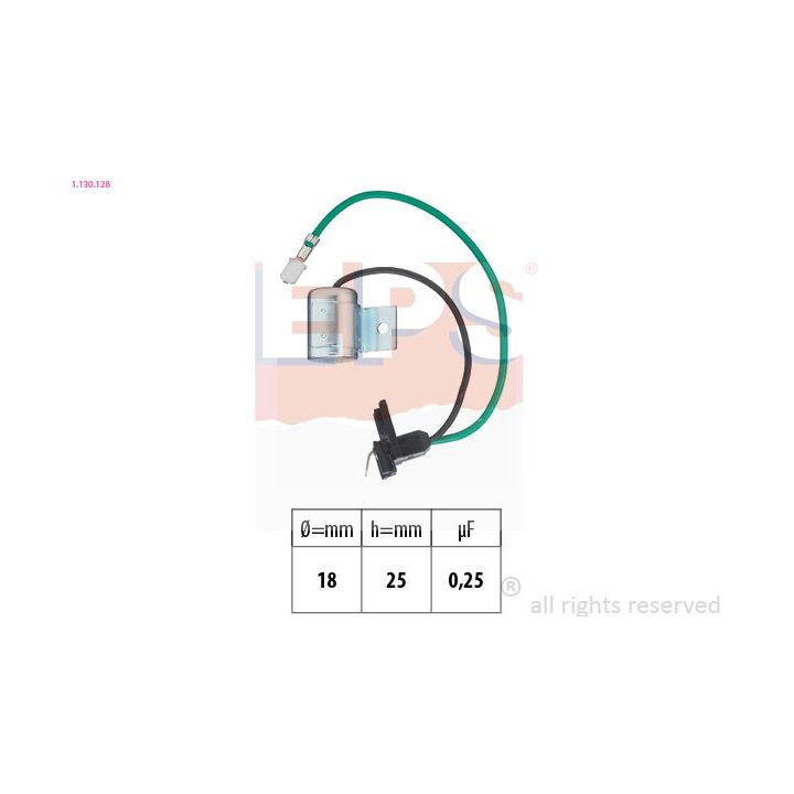 Kondensatorius, uždegimas EPS 1.130.128