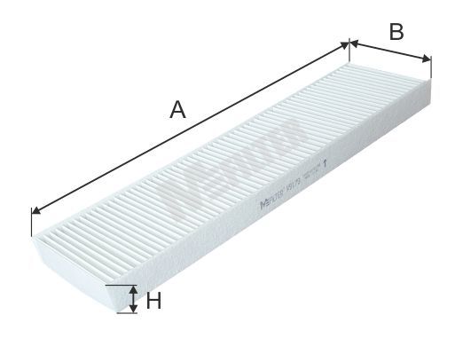 Filtras, salono oras MFILTER K 9179