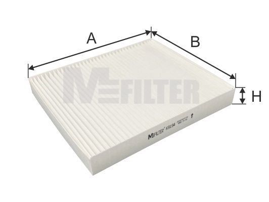 Filtras, salono oras MFILTER K 9194
