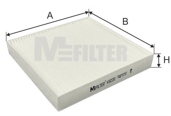 Filtras, salono oras MFILTER K 9220