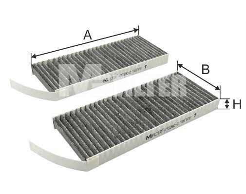 Filtras, salono oras MFILTER K 9239C-2